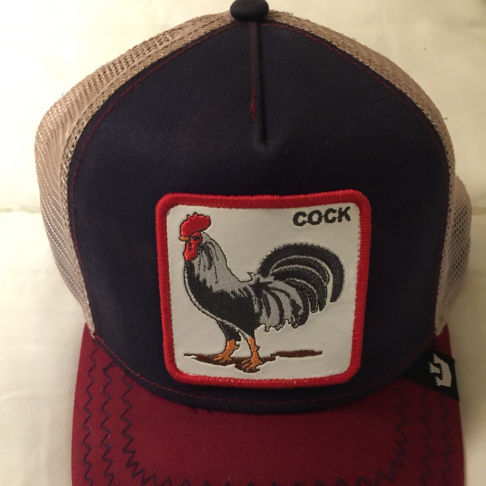 Goorin Bros, The Farm - Men’s Hat - Burgundy and Dark Blue - Pre-owned